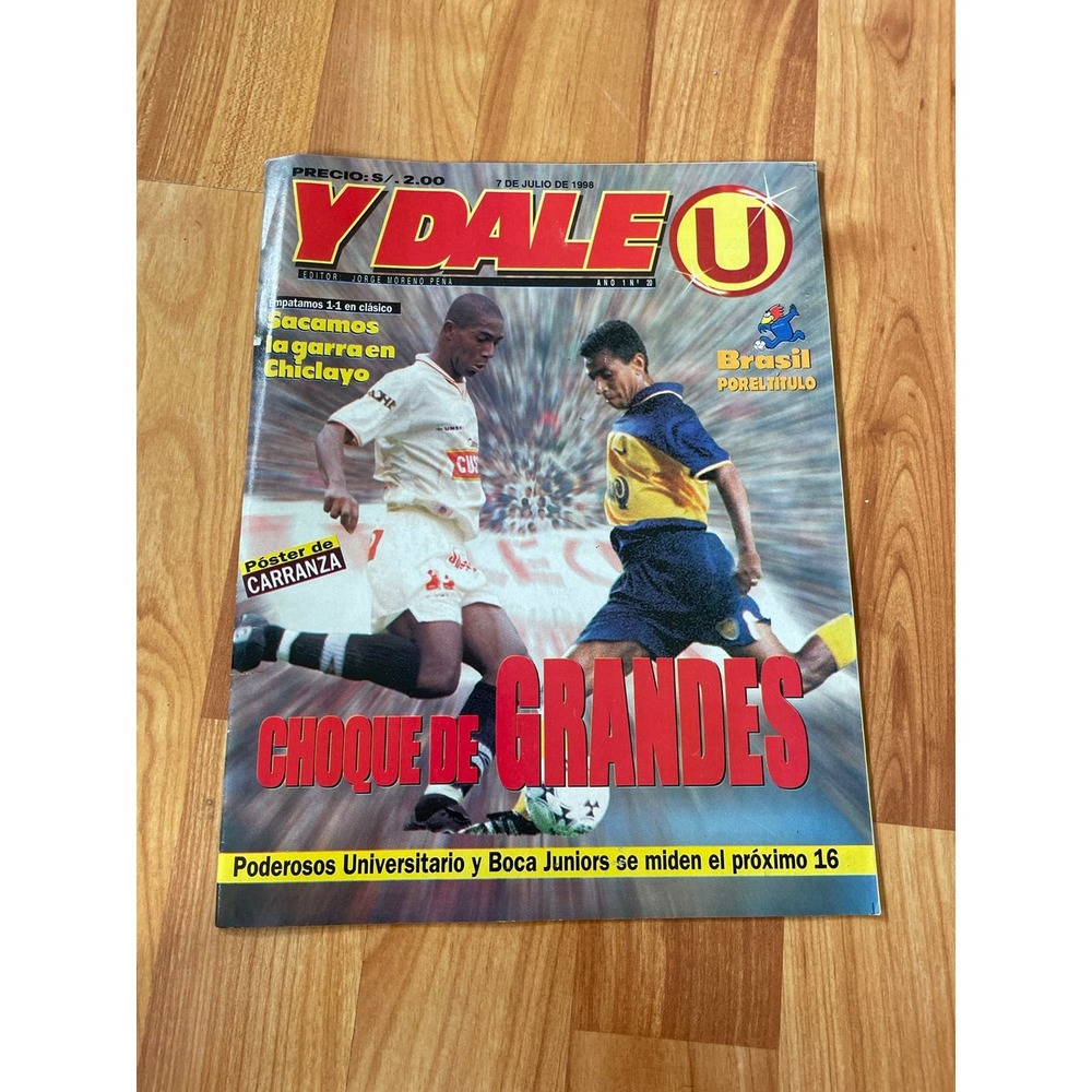 Vintage Y‎ Dale U Soccer Magazine